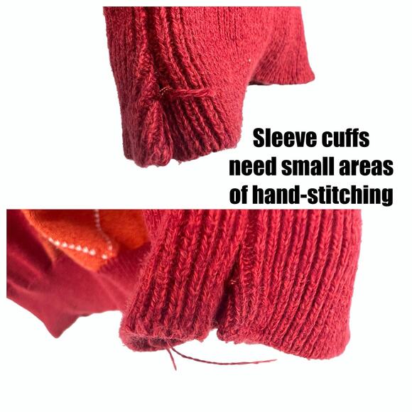 Lyle & Scott Sweater Men's XL Argyle 100% Combed Cotton V-Neck Preppy Academia - Picture 4 of 8